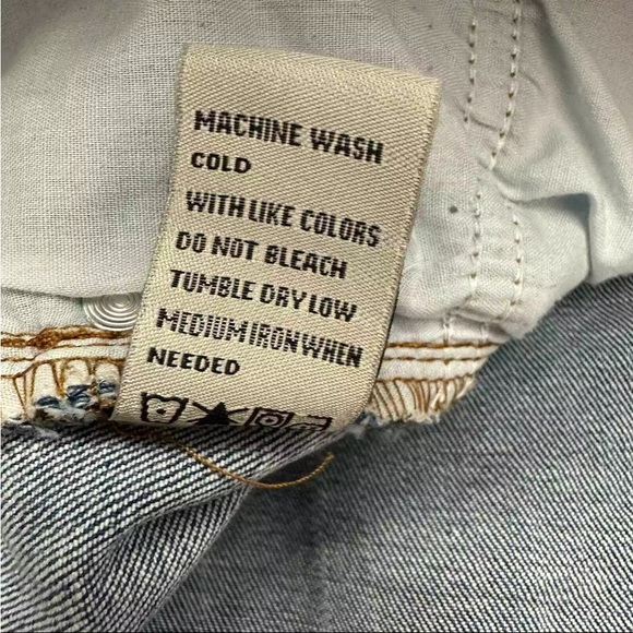 🌎 Free Planet Jeans Mens Size 30x32* Distressed Straight Leg Sustainable Denim - Picture 7 of 7